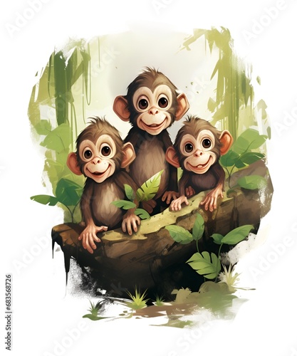 Baby Cute Monkeys