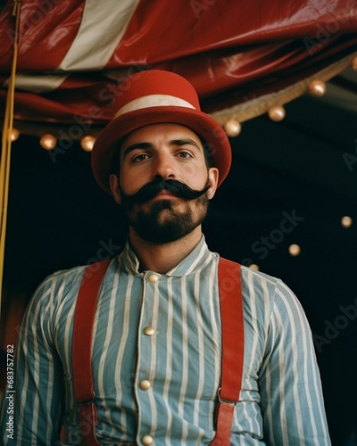 Man in the circus