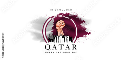National Day of Qatar. a national holiday celebrating the union and gaining independence Qatar December 18, 1878