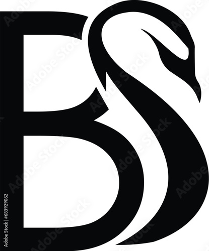 Vector BS Swan logo ​