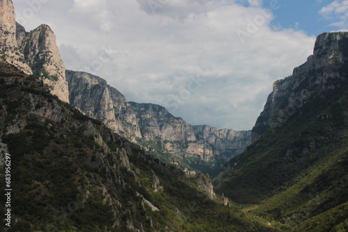 Landscape in north- western Greece