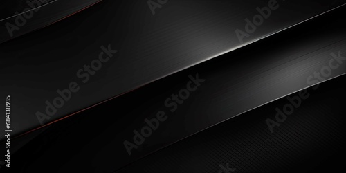 Abstract black metal background with stripes