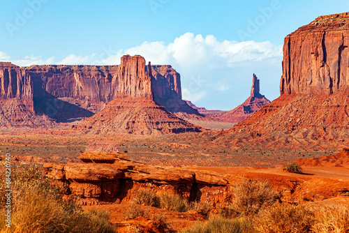 Monument Valley. Sunset