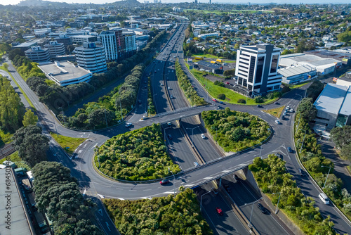 Ellerslie motorway interchange, Auckland, New Zealand