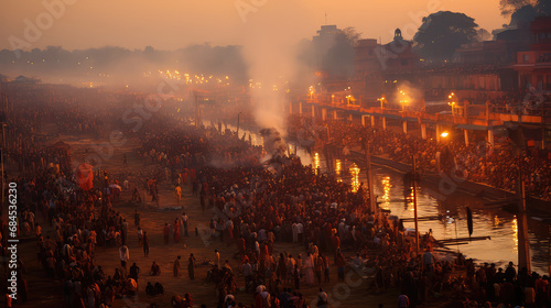 Kumbha Mela festival holy place India