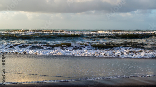 Littoral un jour de tempête