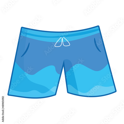 Swimming trunks icon. Cartoon illustration of swimming trunks vector icon for web