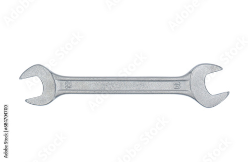 Open-end wrench 12-13 mm isolated on white background