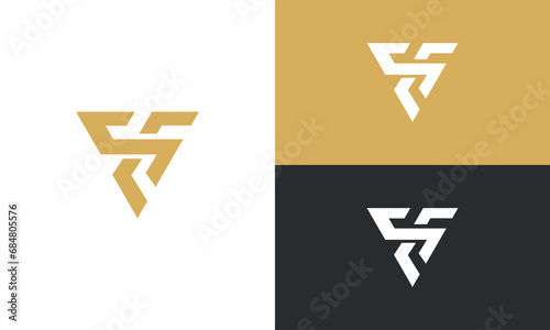 collection of initials s and c logo design vector