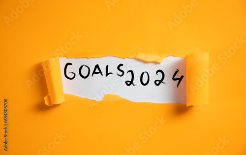 goals 2024 on page