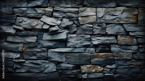 Slate stone background. Sturdy in simplicity, slate embodies resilience. Its robust composition and earthy tones make it a reliable choice, offering timeless strength in design.
