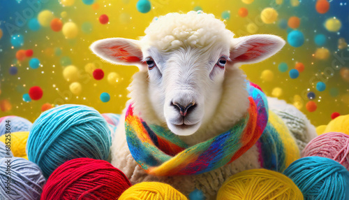 pecora lana caldo gomitoli lana