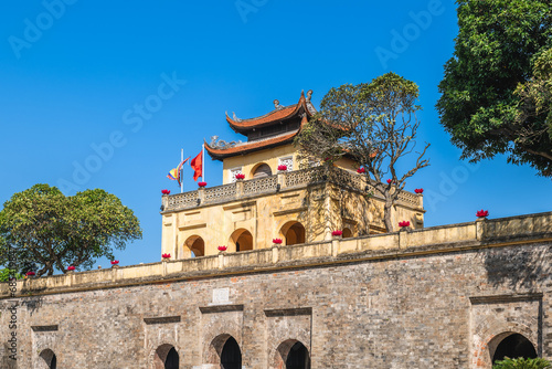 Imperial Citadel of Thang Long located in the centre of Hanoi, Vietnam.