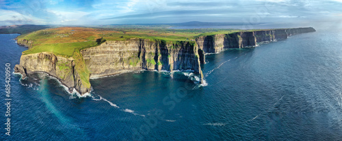 Cliffs of Moher Aerial Panoramic