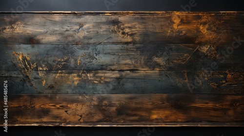 Rustic strokes of brown on a dark canvas, showcasing the raw beauty of wood in an artful and untamed display