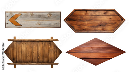 木製の看板4種類