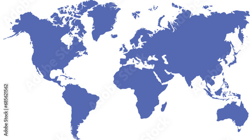 blue world map png