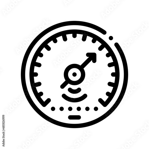 barometer line icon