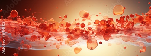 Blood cell red 3d background vein flow platelet wave cancer medicine artery abstract. Red cell hemoglobin blood donate anemia isolated plasma leukemia donor vascular system anatomy hemophilia vessels.