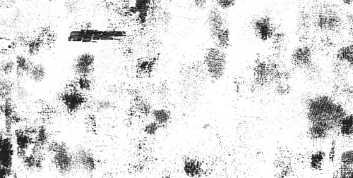 Dust and scratches design, aged photo editor layer, black grunge abstract background, white dust and scratches on a black background. dirt overlay or screen effect use for grunge background vintage. 
