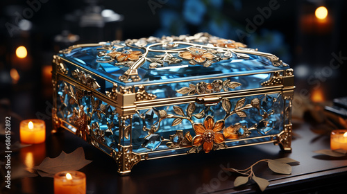 Luxury jewelry box.