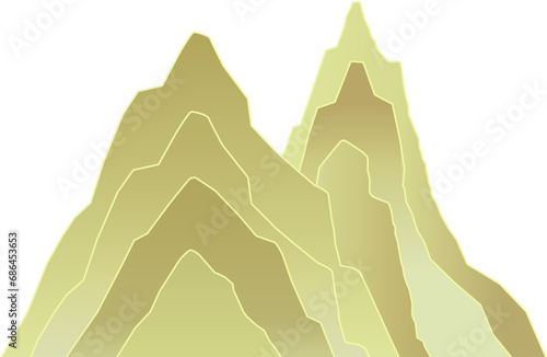 traditional green mountains
