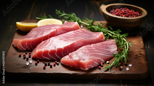 Tuna fish meat