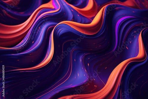 A vibrant and visually striking abstract background featuring colorful waves. Perfect for adding a burst of color and energy to any project or design