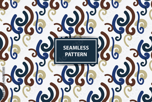 vintage seamless pattern background with abstract ornament