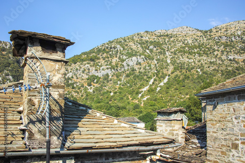 Village of Tsepelovo, Epirus, Greece