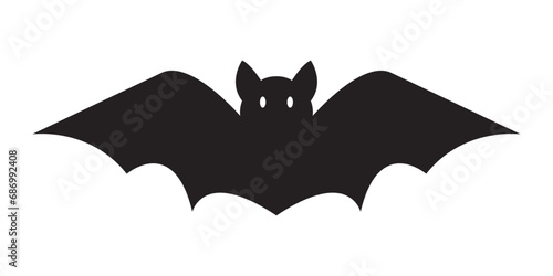 halloween bat icon vector illustration design