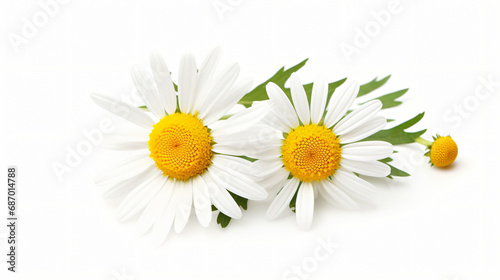 Chamomile or daisy flower