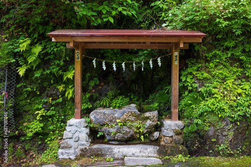 日本の風景 東京都奥多摩町 一石山神社