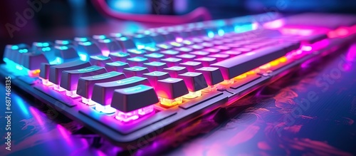 Mechanical Keyboard with RGB Lighting