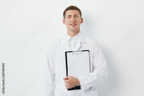 Men background person physician professional medic stethoscope men medicine doctor health portrait