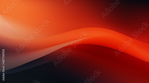 Abstract color gradient film grain texture background, gradient texture for web banner and hot sale, blurred orange gray white free forms on black, noise texture effect : Generative AI
