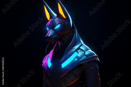 2097 Neon Anubis