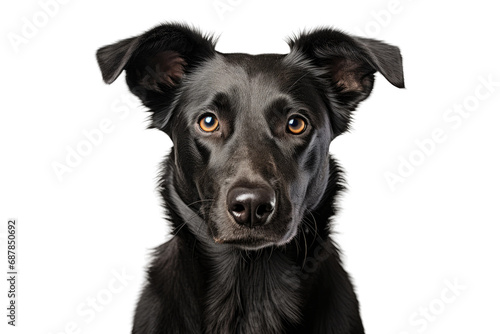 Animal Hybrid Dog Diverse German Shepherd on a White or Clear Surface PNG Transparent Background