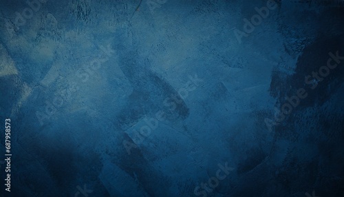 abstract grunge decorative relief navy blue background