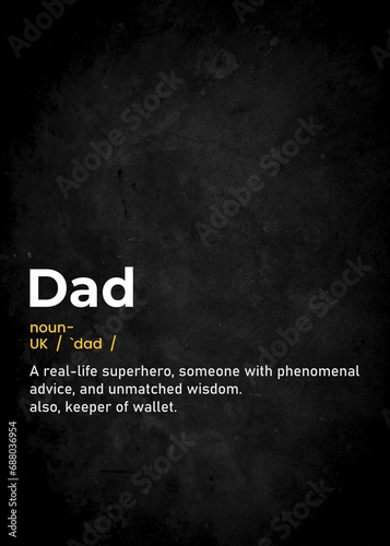 father funny text definition