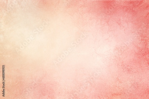Red and Beige Background with White Border
