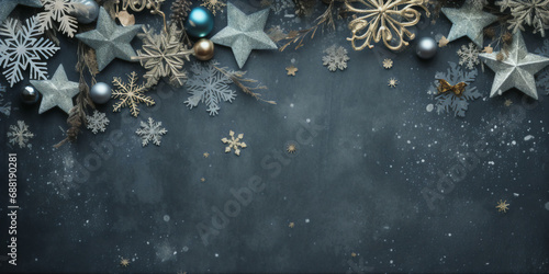 merry christmas decoration background wallpaper invitation gift card