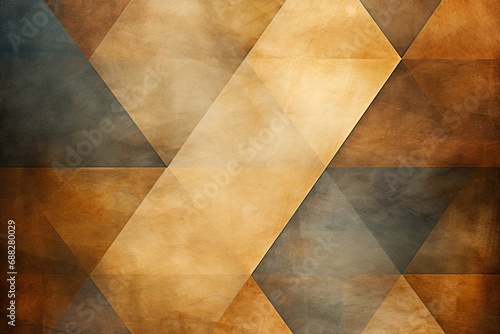 texture background vintage faded stressed pattern random shapes amond triangles blocks squares angled gray design brown abstract geometric diagonal tan