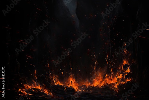 charcoal airFire float darkness flames The ash background black balefire bright burn campfire carbon scorching cinder coal danger ember energy fiery fire fireplace firewood flaming