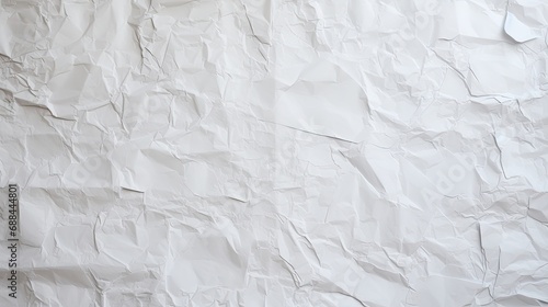 Glued White Paper Poster Texture Background