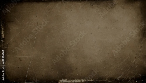 vintage distressed old paper canvas texture film grain dust and scratches texture with vignette border background for design backdrop or overlay design
