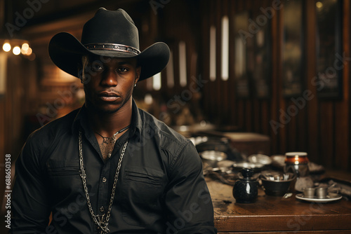 Black cowboy