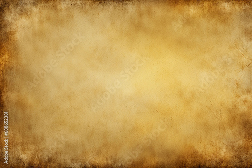 Gold vintage background with scratches and damages