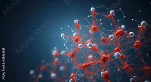 Utilizing the amino acid emblem, a depiction exhibiting a convoluted meshwork of neuronal interconnections interweaving with an elaborate protein arrangement, sign