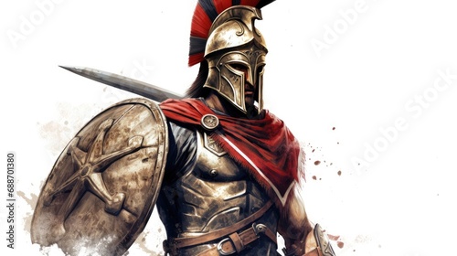 Spartan warrior